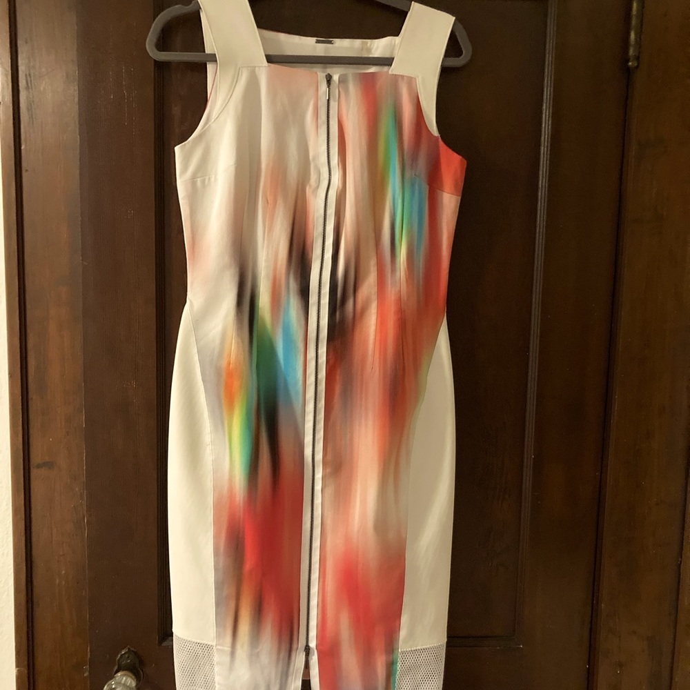 Elie Tahari multi color dress